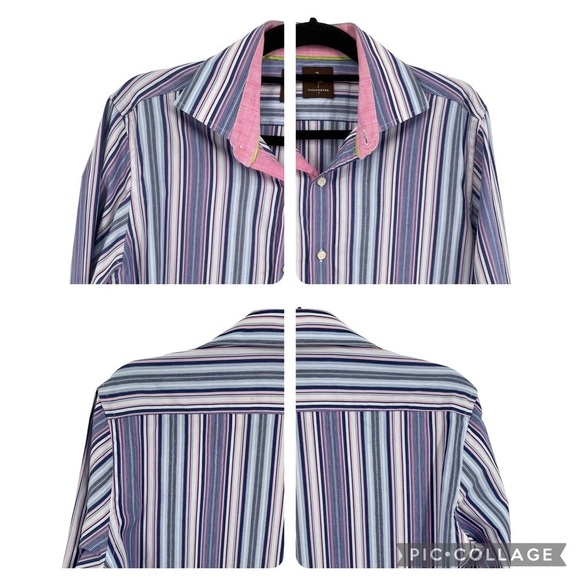 Tailor Byrd Long Sleeve Button Up Shirt Bundle - Sz S - Picture 10 of 16